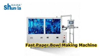 Mesin Servo Paper Bowl Produksi Cepat 110 pcs/menit