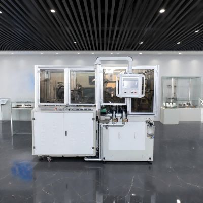 Kualitas Mesin 50HZ Otomatis Piala Kertas, Internet Kecepatan Paper Cup Forming Machine sistem pemanas listrik pabrik