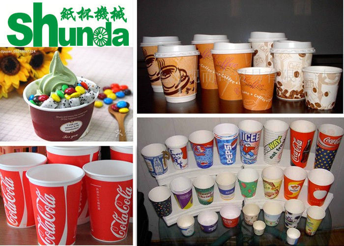 Coffee Tea Disposable Cup Thermoforming Machine High Speed Paper Cup Making Machine
