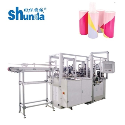 Mesin Tabung Kertas Otomatis Max Cup Diameter 90mm Tinggi: 220mm