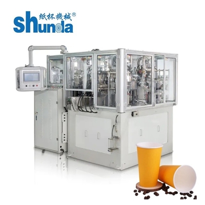 Ultrasonic Ice Cream / Water Paper Cuping Machine 4oz - 16oz mesin cup kertas untuk membuat gelas sekali pakai