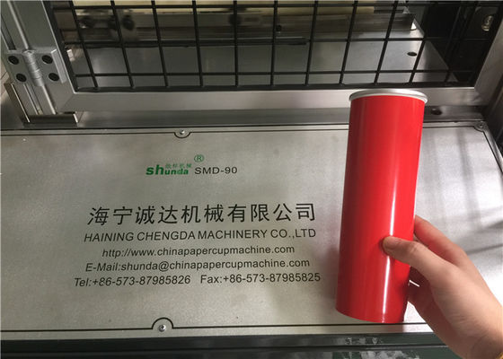 Full Automatic Straight Cup / Paper Tube Forming Machine Kompresor udara 0.5 M³ / Min